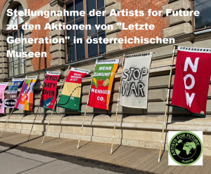Mehr über den Artikel erfahren STEL­LUNG­NAHME DER ARTISTS FOR FUTURE AUSTRIA
